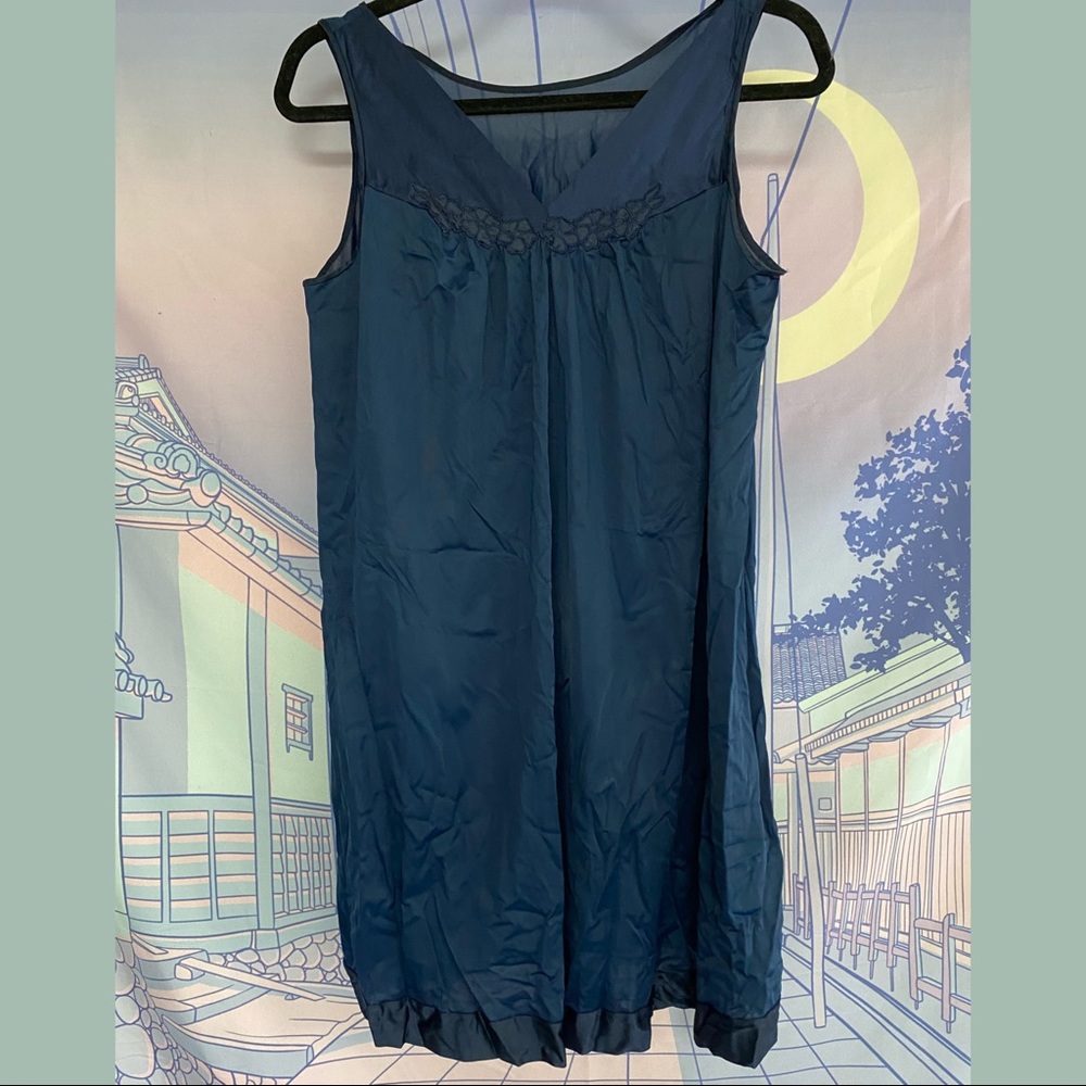 Vintage blue nightgown (XL)